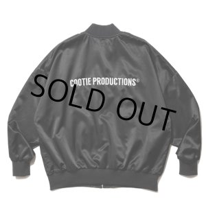 画像: COOTIE PRODUCTIONS/C/R Satin Embroidery Blouson（Black）［サテンブルゾン-23春夏］