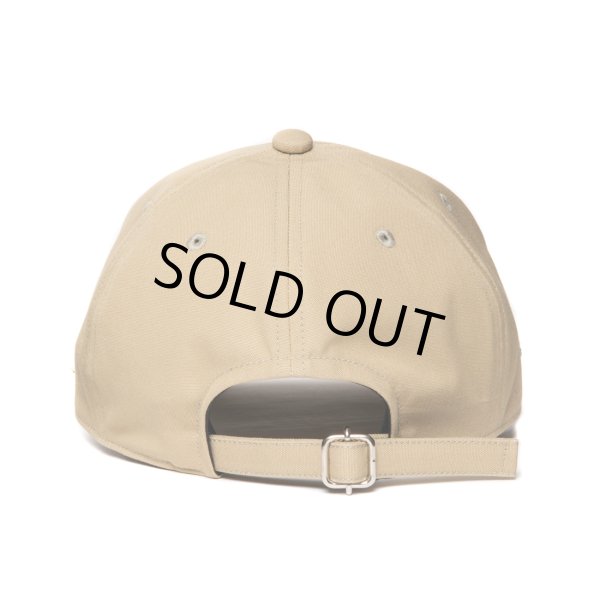 COOTIE PRODUCTIONS/Hard Twist Yarn OX 6 Panel Cap（Beige