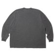 画像2: COOTIE PRODUCTIONS/Pigment Dyed L/S Tee（Black）［ピグメントダイ長袖T-23春夏］ (2)