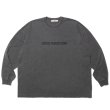 画像1: COOTIE PRODUCTIONS/Pigment Dyed L/S Tee（Black）［ピグメントダイ長袖T-23春夏］ (1)