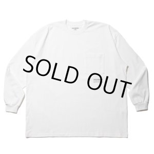 画像: COOTIE PRODUCTIONS/Open End Yarn Error Fit L/S Tee（White）［エラーフィット長袖ポケT-23春夏］