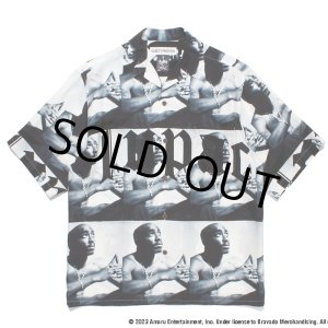 画像: WACKO MARIA/2PAC / HAWAIIAN SHIRT（WHITE）［ハワイアンシャツ-23春夏］