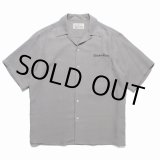 画像: WACKO MARIA/50'S OPEN COLLAR SHIRT（GRAY）［50'Sオープンカラーシャツ-23春夏］