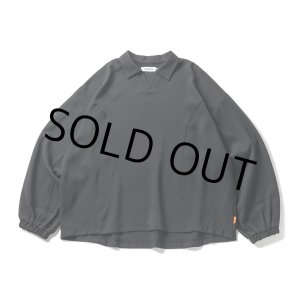 画像: TIGHTBOOTH/PIN HEAD LS OPEN SHIRT（Black）［ピンヘッドオープンシャツ-23春夏］