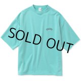 画像: CALEE/Aeroknot CALEE arch logo wide silhouette S/S cutsew（Turquoise Blue）［ワイドシルエットカットソー-23春夏］