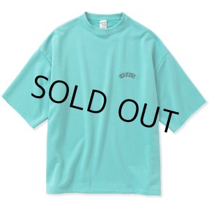 画像: CALEE/Aeroknot CALEE arch logo wide silhouette S/S cutsew（Turquoise Blue）［ワイドシルエットカットソー-23春夏］