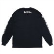 画像2: PORKCHOP/O.E.POCKET L/S TEE（BLACK）［プリント長袖ポケT-23春夏］ (2)