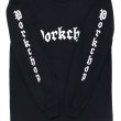 画像3: PORKCHOP/O.E.POCKET L/S TEE（BLACK）［プリント長袖ポケT-23春夏］ (3)