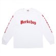 画像1: PORKCHOP/O.E.POCKET L/S TEE（WHITE）［プリント長袖ポケT-23春夏］ (1)