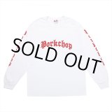 画像: PORKCHOP/O.E.POCKET L/S TEE（WHITE）［プリント長袖ポケT-23春夏］