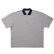 画像1: COOTIE PRODUCTIONS/Open End Yarn Border S/S Polo（Black/White）［ボーダーポロ-23春夏］ (1)