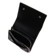 画像4: COOTIE PRODUCTIONS/Leather Compact Purse（Black）［レザーコンパクトウォレット-23春夏］ (4)