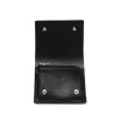 画像3: COOTIE PRODUCTIONS/Leather Compact Purse（Black）［レザーコンパクトウォレット-23春夏］ (3)