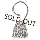 画像: WACKO MARIA/PORTER / LEOPARD SHOULDER POUCH（BEIGE）［レオパードショルダーポーチ-23春夏］