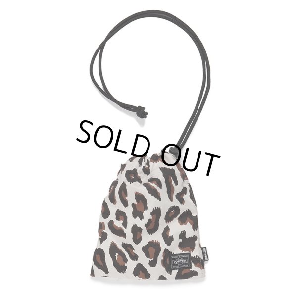 画像1: WACKO MARIA/PORTER / LEOPARD SHOULDER POUCH（BEIGE）［レオパードショルダーポーチ-23春夏］ (1)