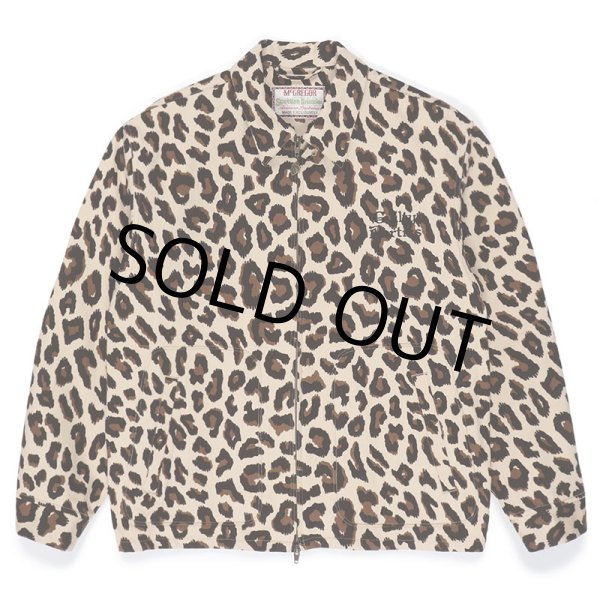 画像1: WACKO MARIA/MCGREGOR / LEOPARD DRIZZLER JACKET（BEIGE）［レオパードドリズラーJKT-23春夏］ (1)