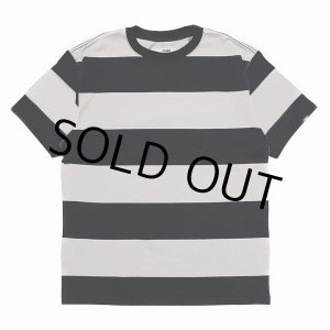 画像: CHALLENGER/S/S HEAVYWEIGHT BORDER TEE（GRAY/BLACK）［ヘビーウエイトボーダーT-23春夏］