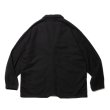 画像2: COOTIE PRODUCTIONS/Garment Dyed Double Cloth Lapel Jacket（Black）［ラペルJKT-23春夏］ (2)