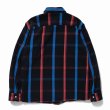 画像2: RATS/YARN DYED COTTON CHECK SHIRT（BLACK CHECK）［コットンチェックシャツ-23春夏］ (2)