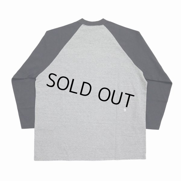 画像2: 【30%OFF】RATS/RAGLAN 3/4 SLEEVE TEE（GRAY）［ラグラン7分袖T-23春夏］ (2)