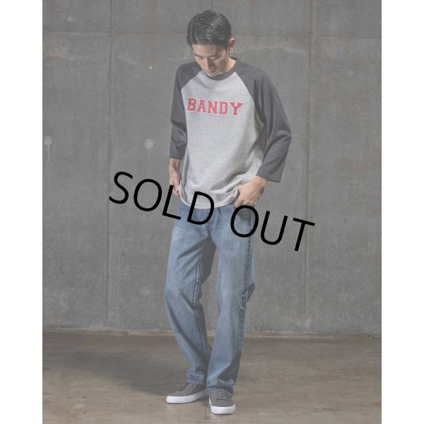 画像3: 【30%OFF】RATS/RAGLAN 3/4 SLEEVE TEE（GRAY）［ラグラン7分袖T-23春夏］ (3)