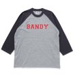 画像1: 【30%OFF】RATS/RAGLAN 3/4 SLEEVE TEE（GRAY）［ラグラン7分袖T-23春夏］ (1)