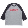 画像1: RATS/RAGLAN 3/4 SLEEVE TEE（GRAY）［ラグラン7分袖T-23春夏］ (1)