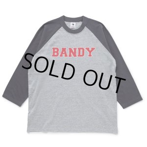 画像: 【30%OFF】RATS/RAGLAN 3/4 SLEEVE TEE（GRAY）［ラグラン7分袖T-23春夏］