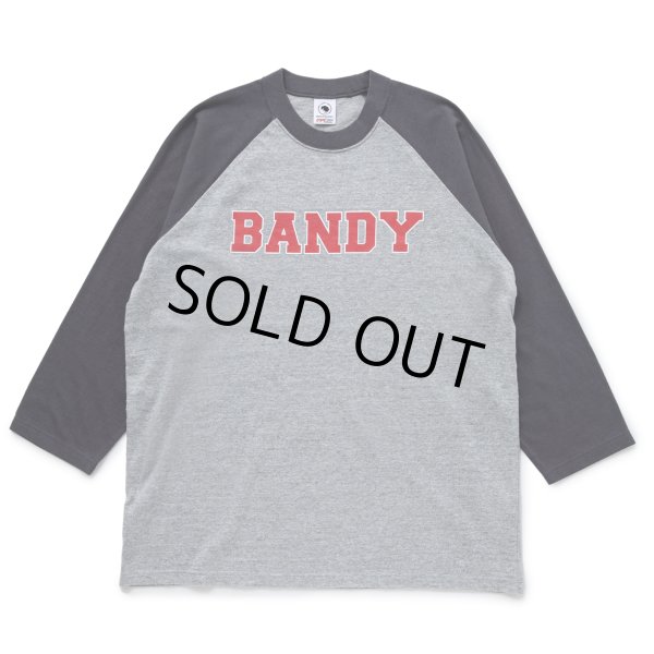 画像1: 【30%OFF】RATS/RAGLAN 3/4 SLEEVE TEE（GRAY）［ラグラン7分袖T-23春夏］ (1)