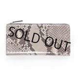 画像: WACKO MARIA/SPEAK EASY / ROUND ZIP LONG WALLET（PYTHON）［ラウンドジップロングウォレット-23春夏］