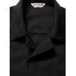 画像3: COOTIE PRODUCTIONS/Polyester Twill Fly Front S/S Shirt（Black）［ポリエステルツイルフライフロントシャツ-23春夏］ (3)