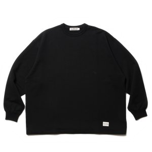 画像: COOTIE PRODUCTIONS/Inlay Sweat L/S Tee（Black）［インレイスウェット長袖T-23春夏］