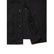 画像6: COOTIE PRODUCTIONS/Polyester Twill Fly Front S/S Shirt（Black）［ポリエステルツイルフライフロントシャツ-23春夏］ (6)