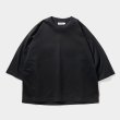 画像1: TIGHTBOOTH/C PONTE 3/4 SLEEVE T-SHIRT（Black） 【40%OFF】［コットンポンチ7分袖T-23春夏］ (1)