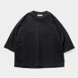 画像1: TIGHTBOOTH/C PONTE 3/4 SLEEVE T-SHIRT（Black） 【30%OFF】［コットンポンチ7分袖T-23春夏］ (1)