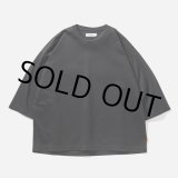 画像: TIGHTBOOTH/C PONTE 3/4 SLEEVE T-SHIRT（Black） 【40%OFF】［コットンポンチ7分袖T-23春夏］