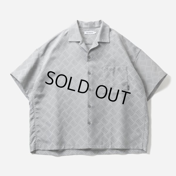画像1: TIGHTBOOTH/CHECKER PLATE SHIRT（Gray）［チェッカープレートシャツ-23春夏］ (1)
