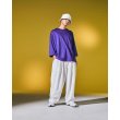 画像5: TIGHTBOOTH/C PONTE 3/4 SLEEVE T-SHIRT（Purple） 【30%OFF】［コットンポンチ7分袖T-23春夏］ (5)