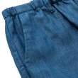 画像6: CALEE/C/L Embroidery wide silhouette easy trousers（Indigo blue） 【40%OFF】［イージートラウザース-23春夏］ (6)