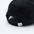 画像5: RATS/DAD CAP LETTERED（BLACK/RED）［ダッドキャップ-23春夏］ (5)