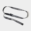 画像1: TIGHTBOOTH/JACQUARD LOGO BELT（Black） 【30%OFF】［ジャガードロゴベルト-23春夏］ (1)