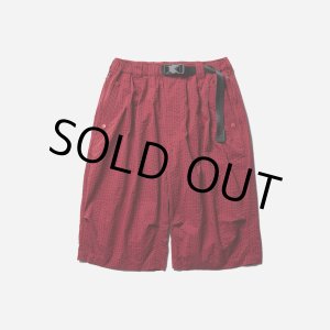 画像: TIGHTBOOTH/STRIPE SEERSUCKER BIG SHORTS（Red） 【30%OFF】［シアサッカービッグショーツ-23春夏］