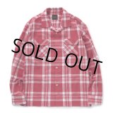 画像: 【40%OFF】RATS/COTTON CHECK SHIRT（RED CHECK）［コットンチェックシャツ-23春夏］