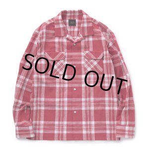 画像: 【40%OFF】RATS/COTTON CHECK SHIRT（RED CHECK）［コットンチェックシャツ-23春夏］