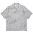 画像1: WACKO MARIA/SMALL DOTS OPEN COLLAR SHIRT（GRAY）［スモールドットオープンカラーシャツ-23春夏］ (1)