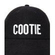 画像4: COOTIE PRODUCTIONS/Silk Nep 6 Panel Cap（Black/White）［6パネルキャップ-23春夏］ (4)