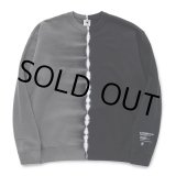画像: RATS/TIE DYE CREW NECK SWEAT（BLACK TIE DYE）［タイダイクルーネックスウェット-23春夏］