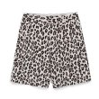 画像2: WACKO MARIA/DICKIES / LEOPARD DOUBLE PLEATED SHORT TROUSERS（IVORY）［レオパードツータックショーツ-23春夏］ (2)