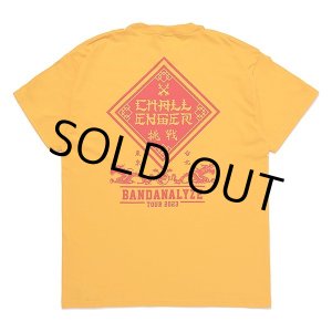 画像: CHALLENGER/BD 2023 TOUR TEE（YELLOW）［プリントT-23春夏］