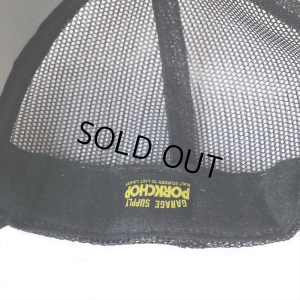 PORKCHOP/BAD TOYS CAP（BLACK）［メッシュキャップ-23春夏